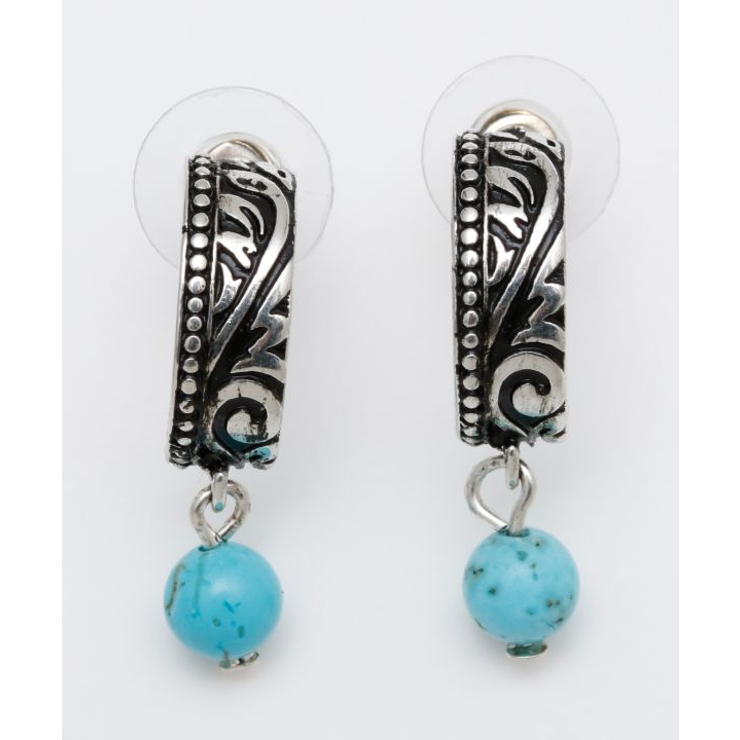 グリーン | 【チャイハネ】メンズグルテッドピアス | アミナコレクション 