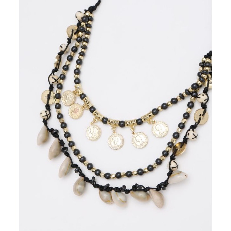 【チャイハネ】ボタシェルネックレス | アミナコレクション  | 詳細画像3 