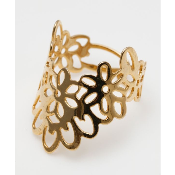 ゴールド | 【チャイハネ】フラワー透かしリング | アミナコレクション 