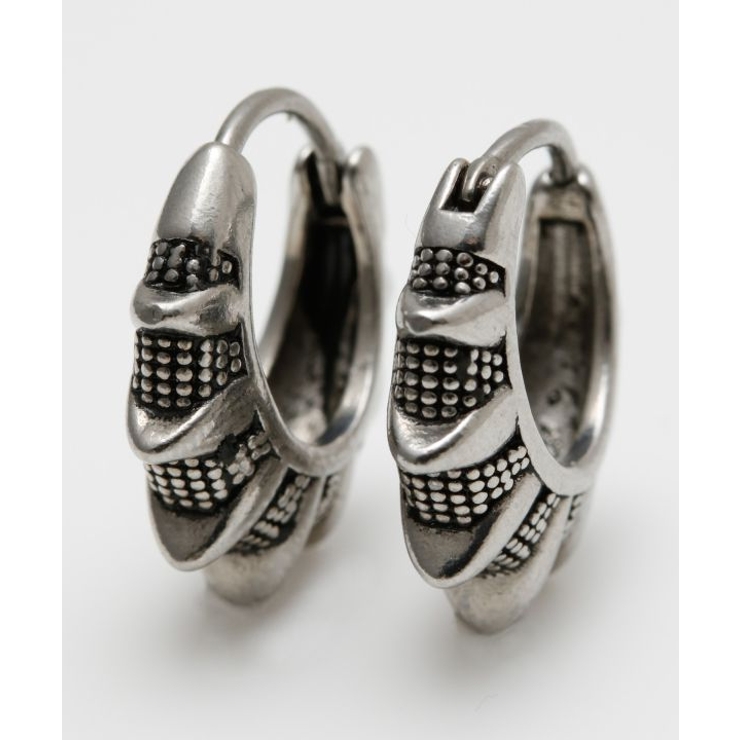 シルバー | 【チャイハネ】メンズスパイクピアス | アミナコレクション 