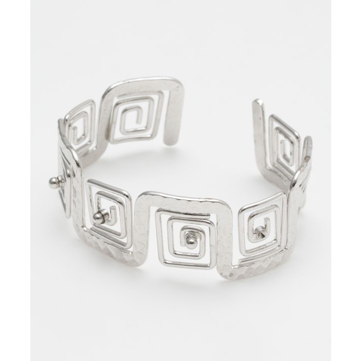 シルバー | 【チャイハネ】グールールバングル | アミナコレクション 