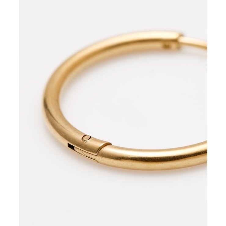 【チャイハネ】ミディーゴールドフープピアス | アミナコレクション  | 詳細画像1 