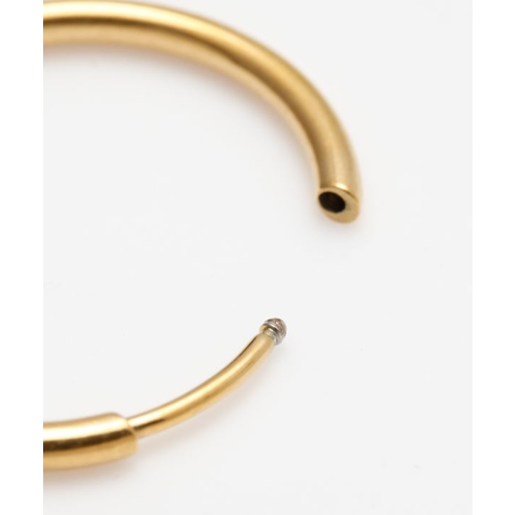 【チャイハネ】ミディーゴールドフープピアス | アミナコレクション  | 詳細画像2 