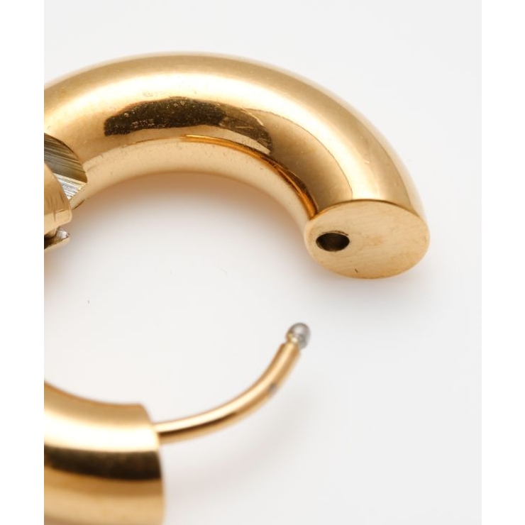 【チャイハネ】スリムゴールドフープピアス | アミナコレクション  | 詳細画像2 