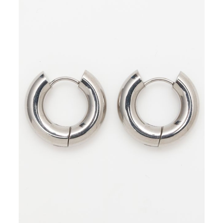 シルバー | 【チャイハネ】スリムシルバーフープピアス | アミナコレクション 