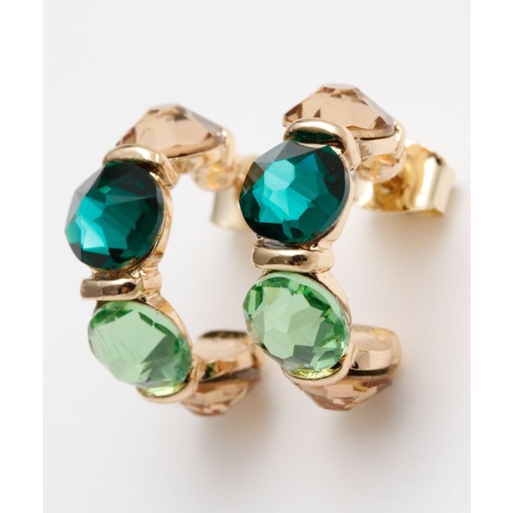 グリーン | 【チャイハネ】エキカラピアス | アミナコレクション 