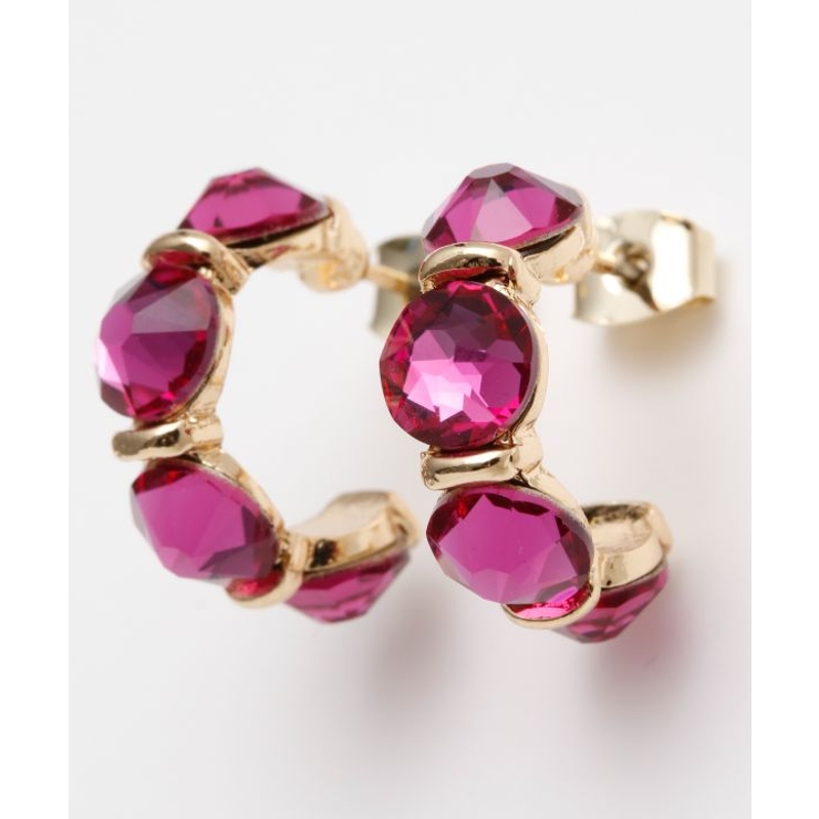 ピンク | 【チャイハネ】エキカラピアス | アミナコレクション 