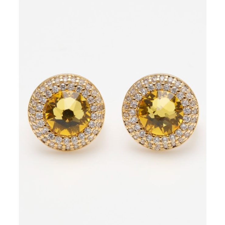 イエロー | 【チャイハネ】エキビジュピアス | アミナコレクション 