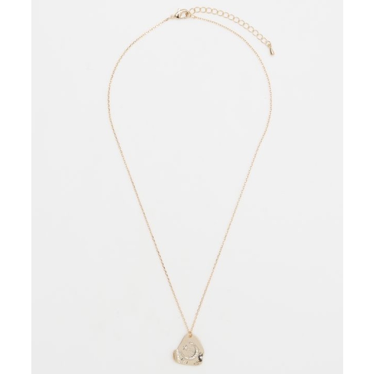 ゴールド | 【チャイハネ】ムーンプレートネックレス | アミナコレクション 