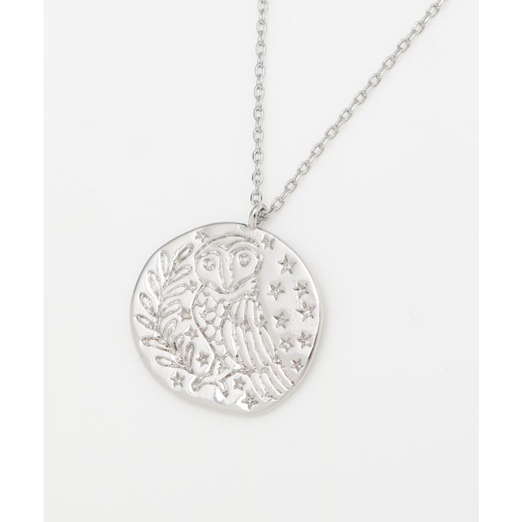 シルバー | 【チャイハネ】星オウルネックレス | アミナコレクション 