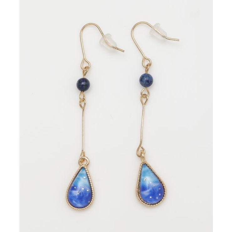 ブルー | 【チャイハネ】ビビティアピアス | アミナコレクション 