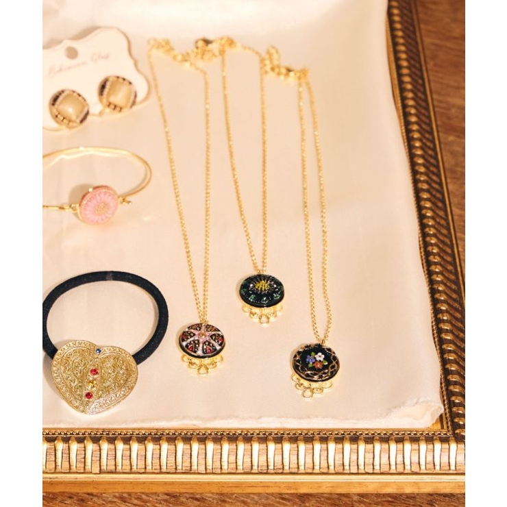 【欧州航路】【Fromチェコ】チェコボタンモアネックレス | アミナコレクション  | 詳細画像1 