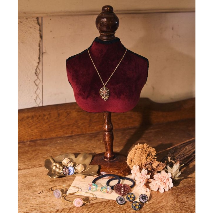 【欧州航路】【Fromチェコ】チェコボタンモアネックレス | アミナコレクション  | 詳細画像2 