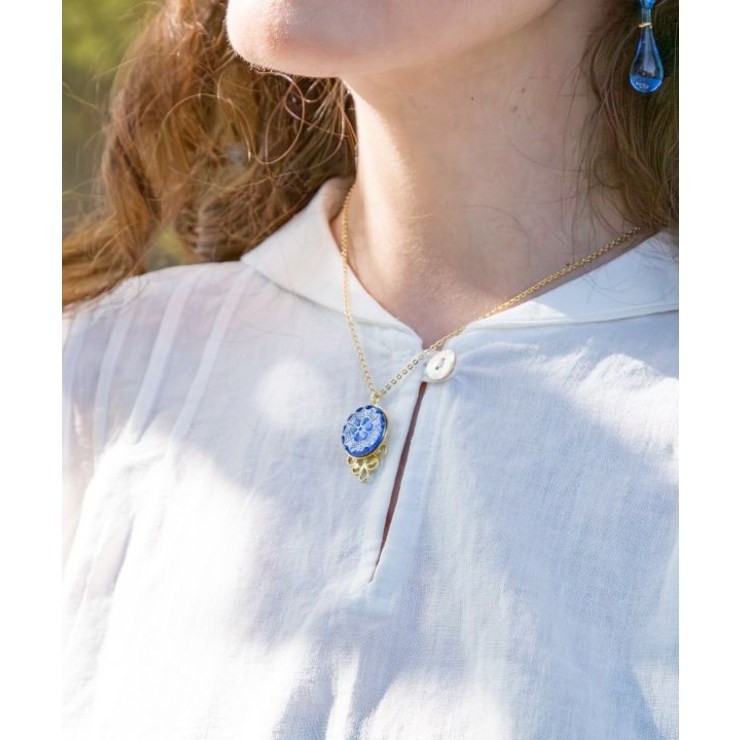 【欧州航路】【Fromチェコ】チェコボタンモアネックレス | アミナコレクション  | 詳細画像5 