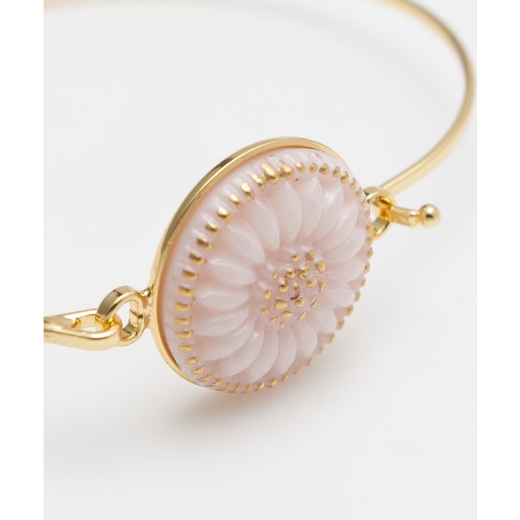 【欧州航路】【Fromチェコ】チェコボタンリアバングル ゴールド | アミナコレクション  | 詳細画像5 