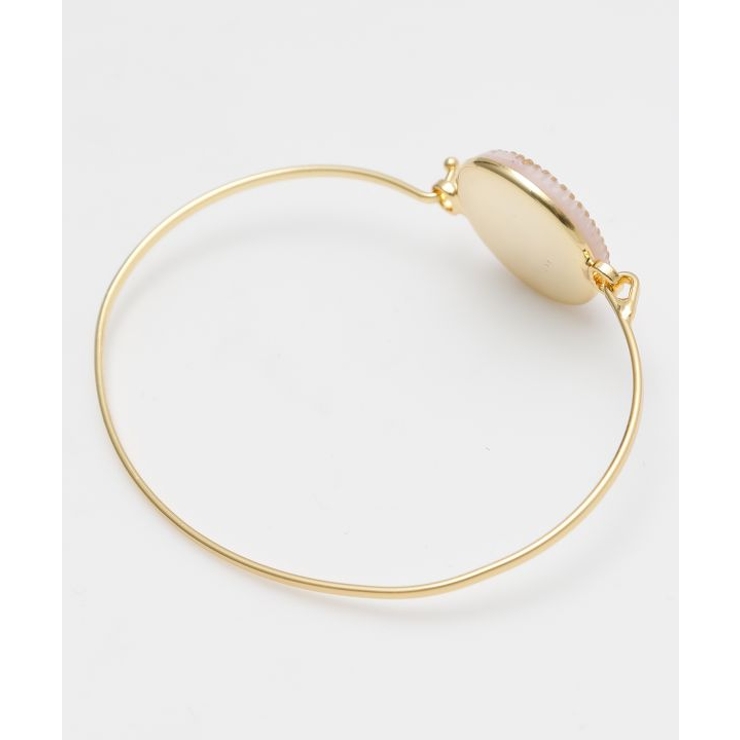 【欧州航路】【Fromチェコ】チェコボタンリアバングル ゴールド | アミナコレクション  | 詳細画像6 