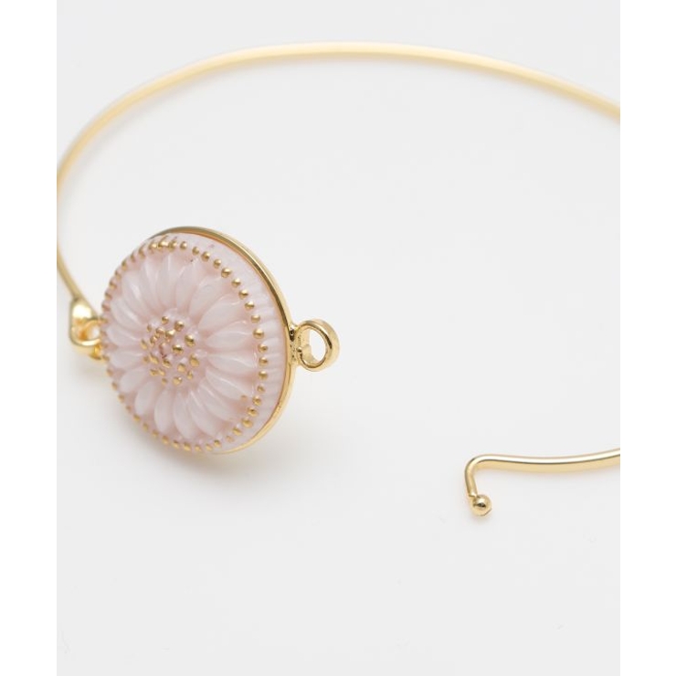 【欧州航路】【Fromチェコ】チェコボタンリアバングル ゴールド | アミナコレクション  | 詳細画像7 