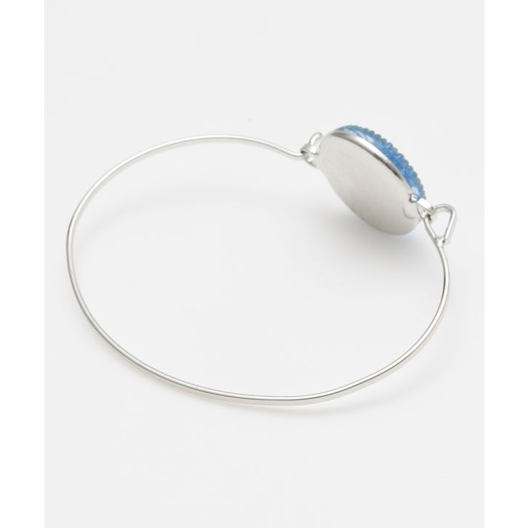 【欧州航路】【Fromチェコ】チェコボタンリアバングル シルバー | アミナコレクション  | 詳細画像3 