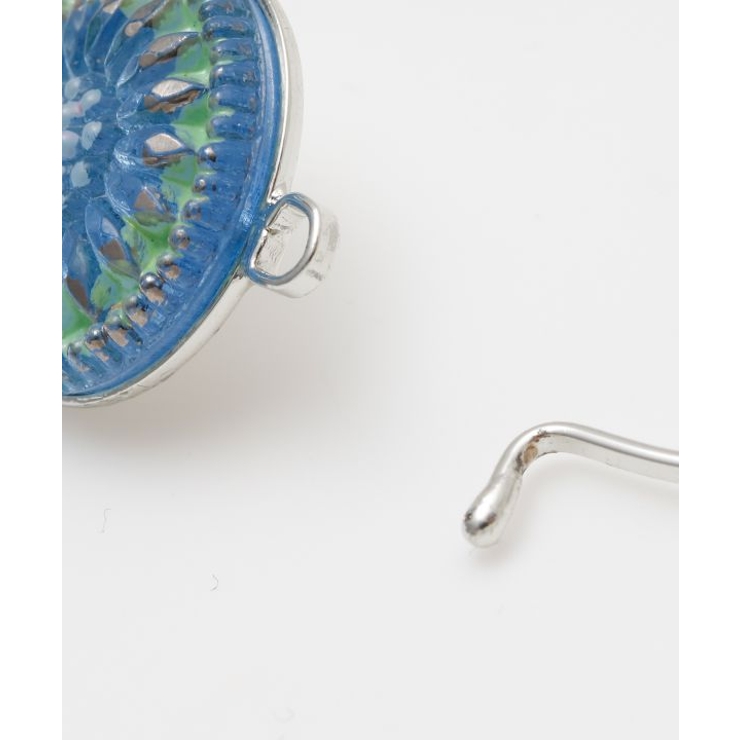 【欧州航路】【Fromチェコ】チェコボタンリアバングル シルバー | アミナコレクション  | 詳細画像4 