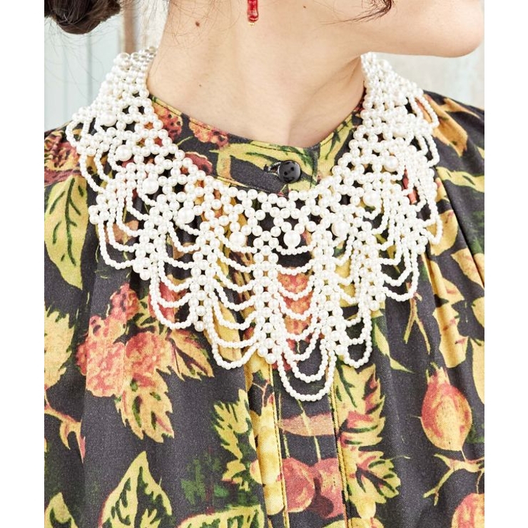 【欧州航路】レースビーズネックレス | アミナコレクション  | 詳細画像2 