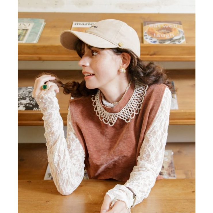 【欧州航路】レースエリチェネックレス | アミナコレクション  | 詳細画像1 