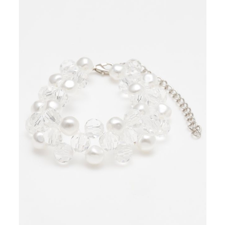 クリア | 【欧州航路】レースアーチブレスレット | アミナコレクション 