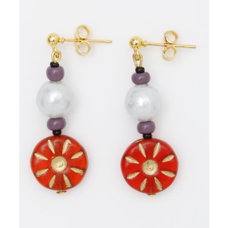 レッド | 【欧州航路】チェコサンズピアス | アミナコレクション 