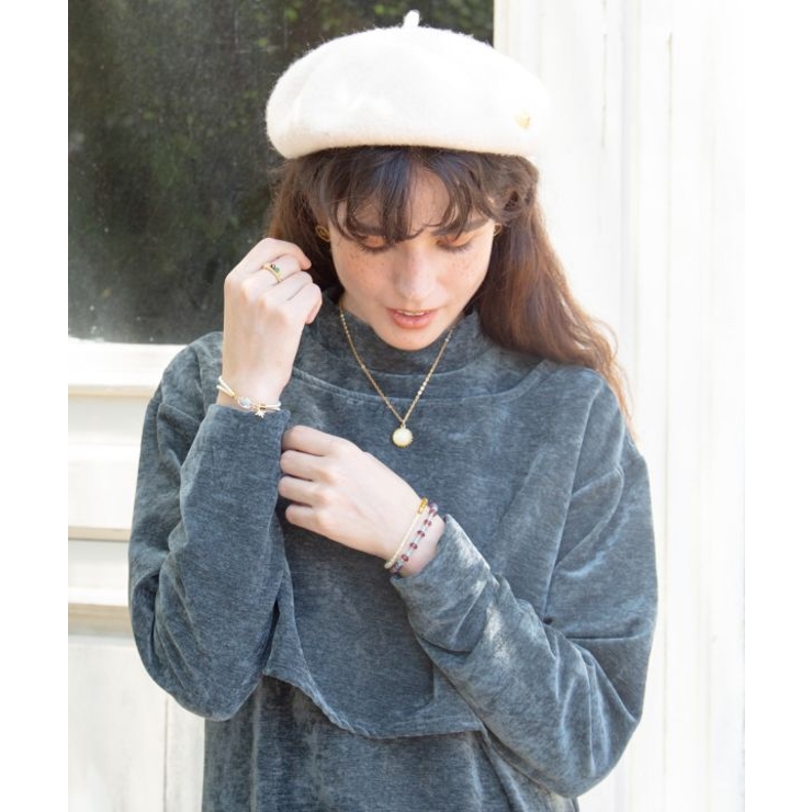 【欧州航路】【Fromチェコ】ツートンブレスレット | アミナコレクション  | 詳細画像1 