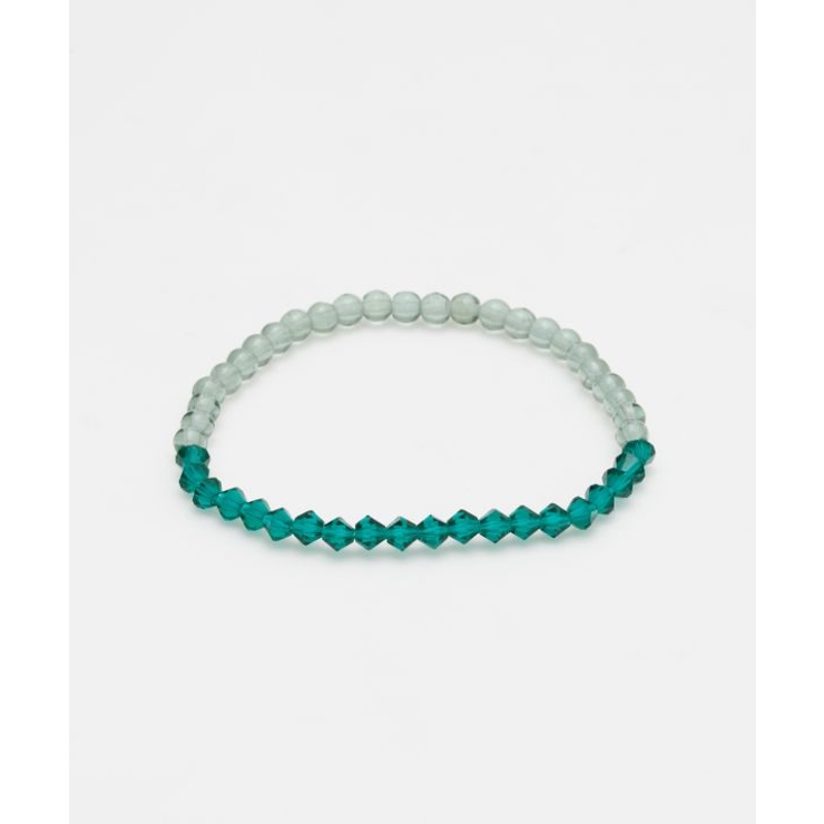 グリーン | 【欧州航路】【Fromチェコ】ツートンブレスレット | アミナコレクション 