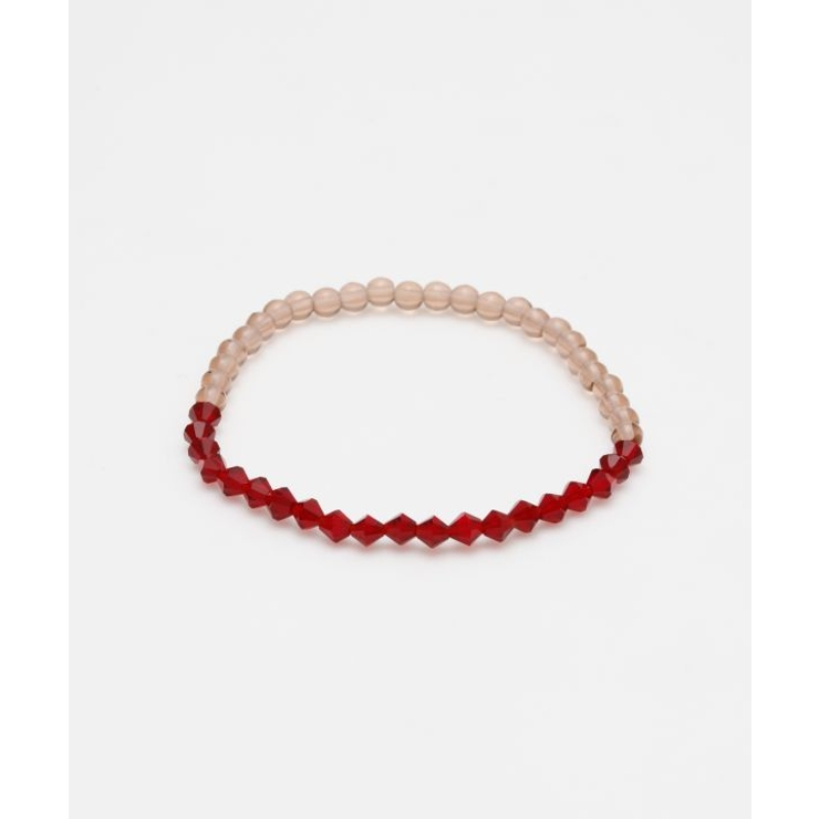 レッド | 【欧州航路】【Fromチェコ】ツートンブレスレット | アミナコレクション 