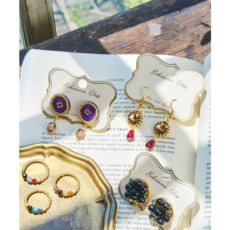 【欧州航路】【Fromチェコ】ビープピアス | アミナコレクション  | 詳細画像1 