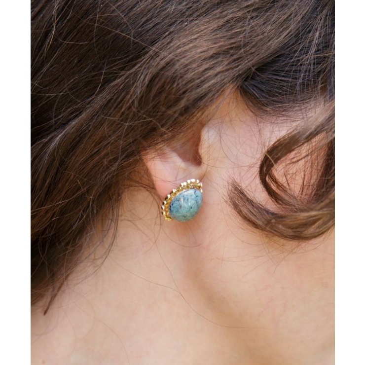 【欧州航路】【Fromチェコ】オーバルピアス | アミナコレクション  | 詳細画像2 