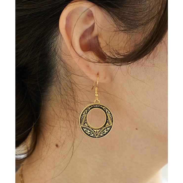 【欧州航路】ダマスキナードピアスＬ | アミナコレクション  | 詳細画像10 