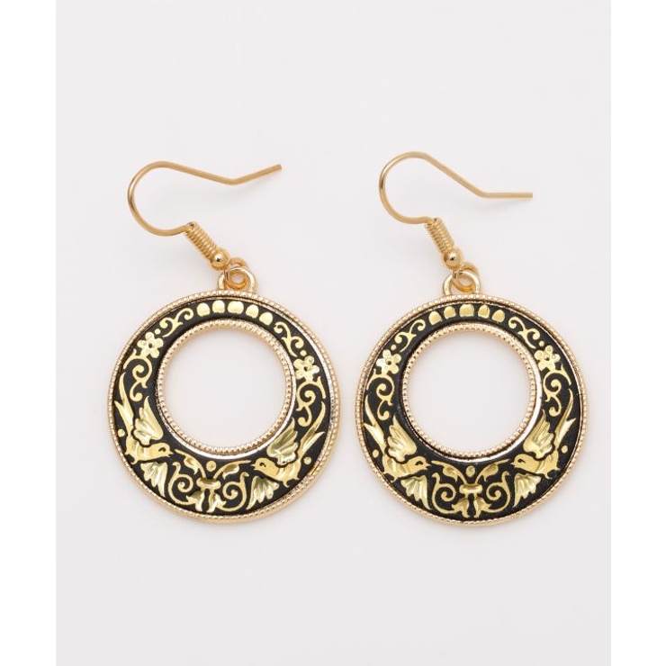 【欧州航路】ダマスキナードピアスＬ | アミナコレクション  | 詳細画像4 