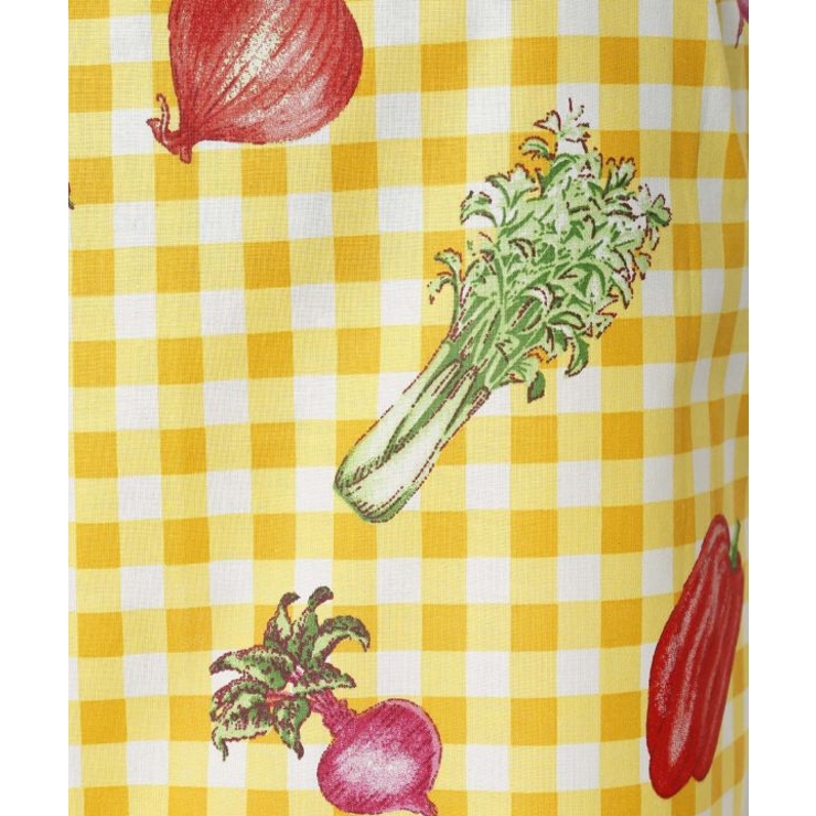 【欧州航路】【Fromイタリア】チェックベジエプロン | アミナコレクション  | 詳細画像6 