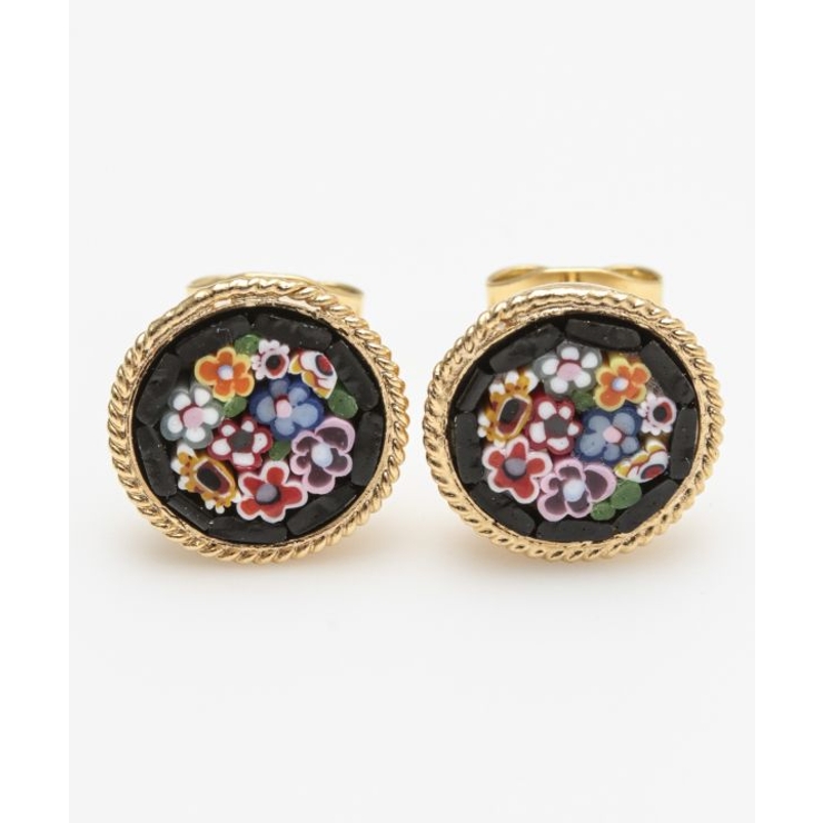 【欧州航路】【ベネチアンガラス】モザイクスタッズミニピアス | アミナコレクション  | 詳細画像18 