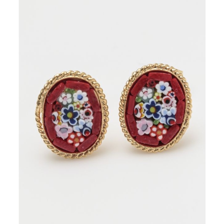 【欧州航路】【ベネチアンガラス】モザイクスタッズミニピアス | アミナコレクション  | 詳細画像22 