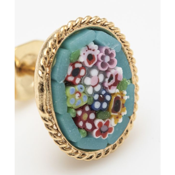 【欧州航路】【ベネチアンガラス】モザイクスタッズミニピアス | アミナコレクション  | 詳細画像26 