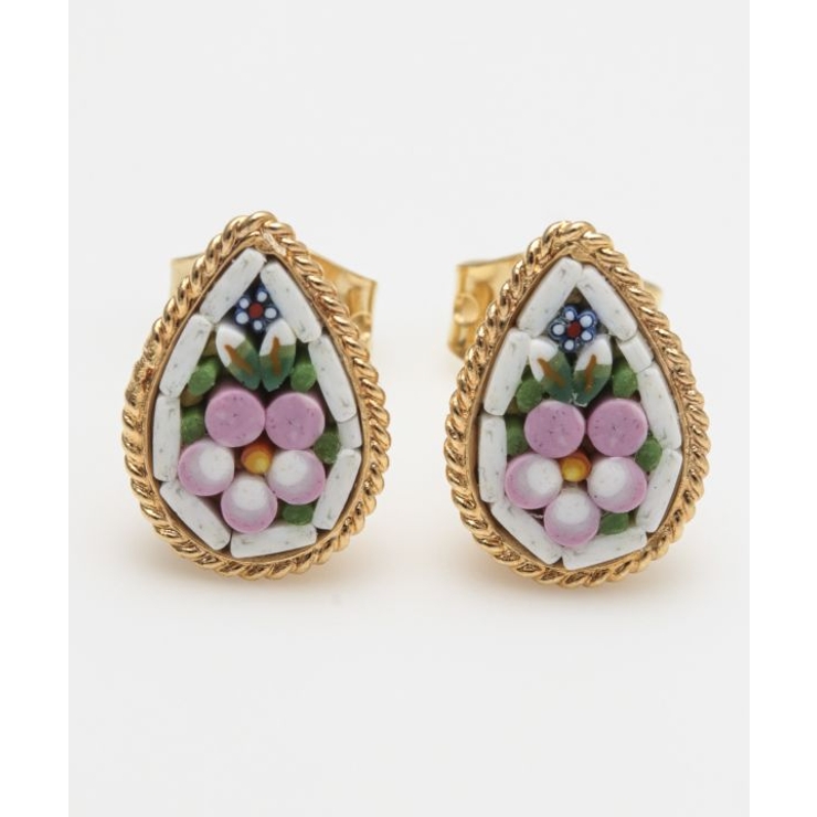 【欧州航路】【ベネチアンガラス】モザイクスタッズミニピアス | アミナコレクション  | 詳細画像27 