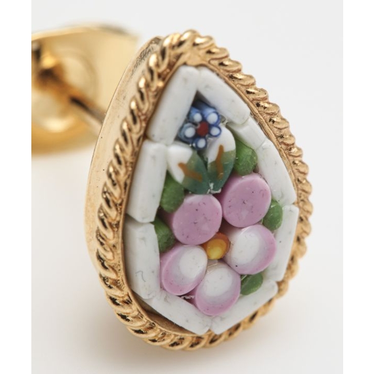 【欧州航路】【ベネチアンガラス】モザイクスタッズミニピアス | アミナコレクション  | 詳細画像28 