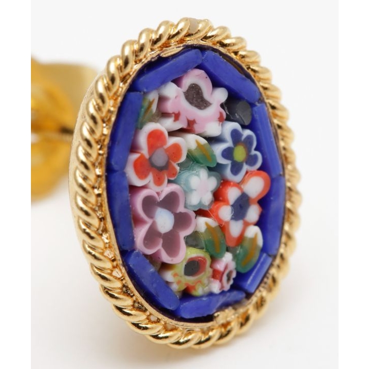 【欧州航路】【ベネチアンガラス】モザイクスタッズミニピアス | アミナコレクション  | 詳細画像8 