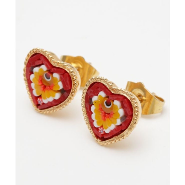 その他1 | 【欧州航路】【ベネチアンガラス】モザイクスタッズミニピアス | アミナコレクション 