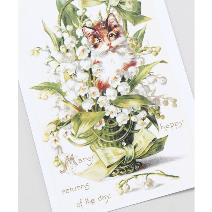 【欧州航路】キティフラワーポストカード | アミナコレクション  | 詳細画像1 