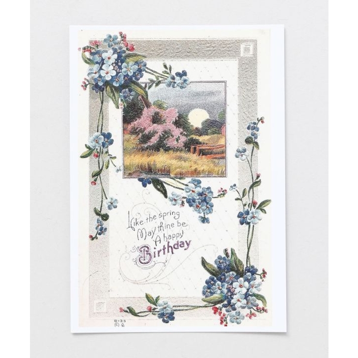 その他 | 【欧州航路】フラワーバースデーカード | アミナコレクション 