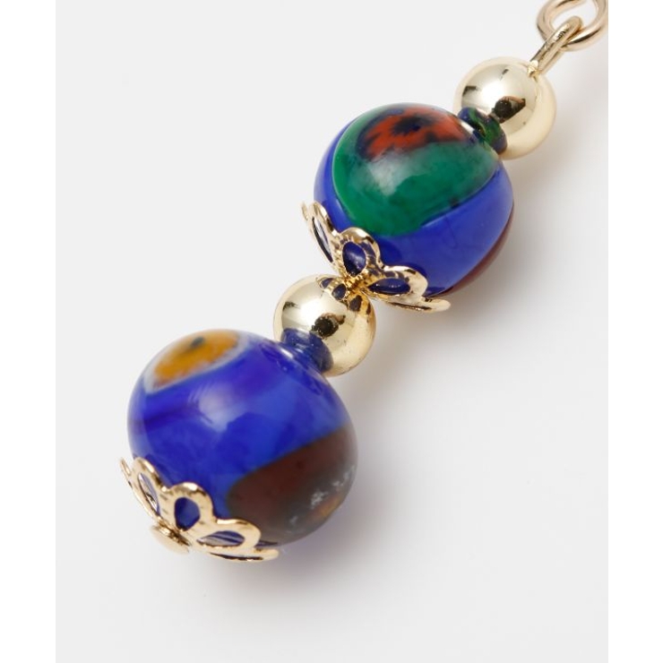 【欧州航路】【ベネチアンガラス】ミルフィレンピアス | アミナコレクション  | 詳細画像4 