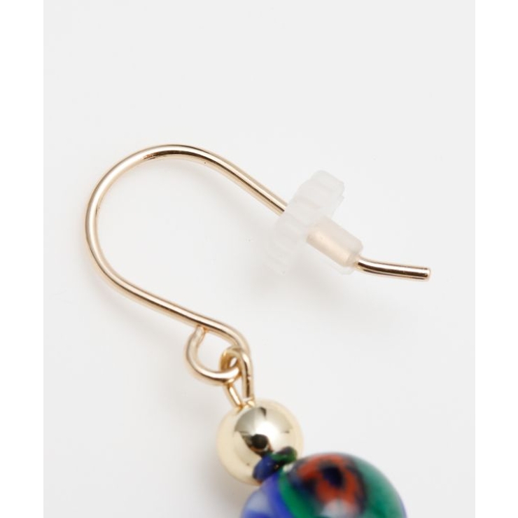 【欧州航路】【ベネチアンガラス】ミルフィレンピアス | アミナコレクション  | 詳細画像5 