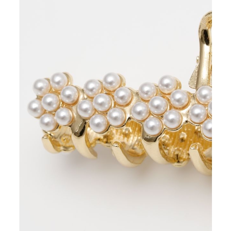 【欧州航路】フラワーガーリーパールヘアクリップ | アミナコレクション  | 詳細画像1 