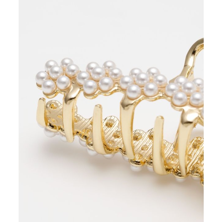 【欧州航路】フラワーガーリーパールヘアクリップ | アミナコレクション  | 詳細画像3 