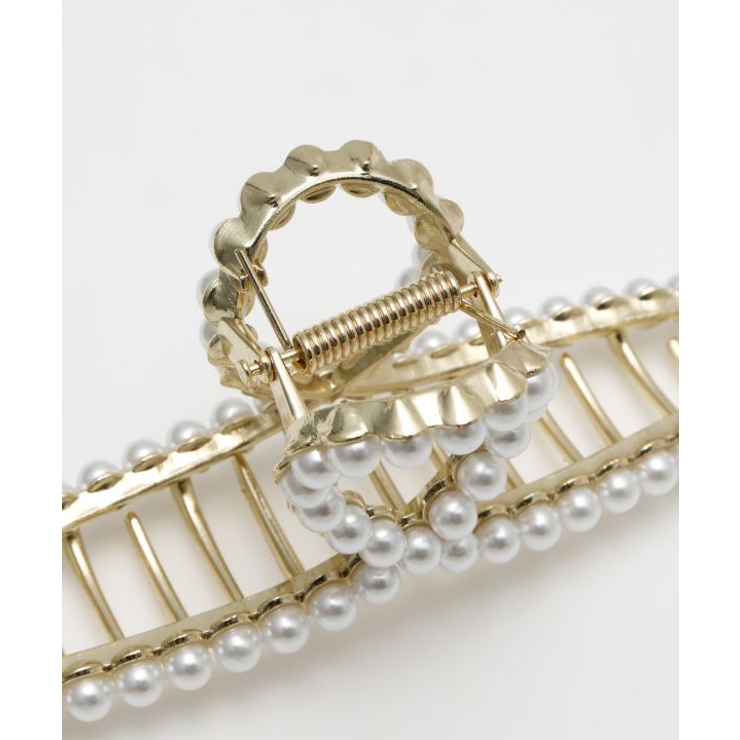 【欧州航路】シングルパールリボンヘアクリップ | アミナコレクション  | 詳細画像2 