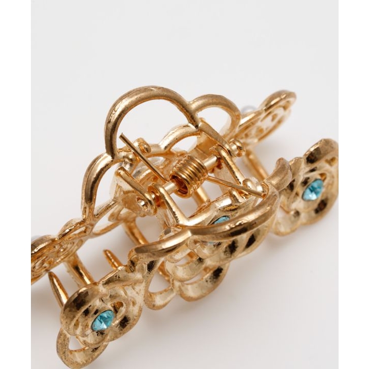 【欧州航路】フラワーシンメジュエルヘアクリップ | アミナコレクション  | 詳細画像2 